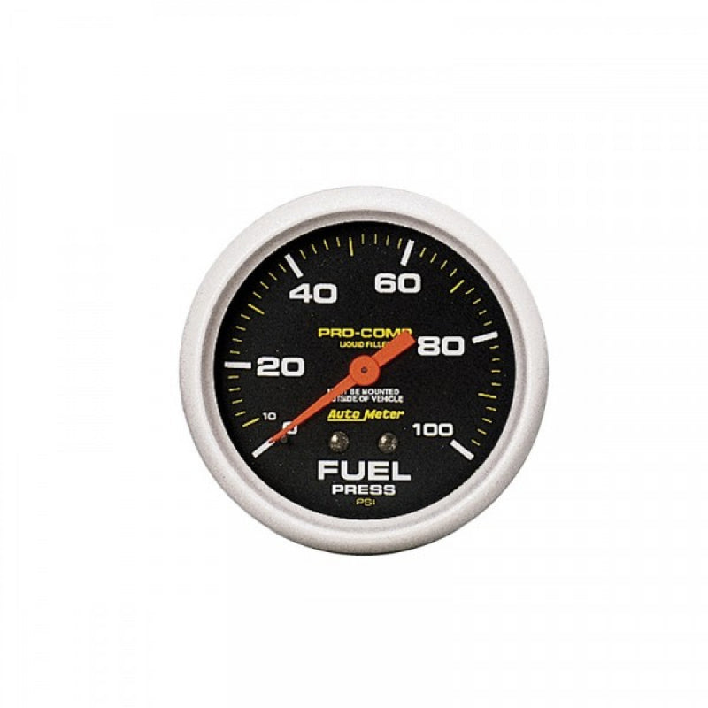 AutoMeter Pro-Comp Fuel Press 0-100psi