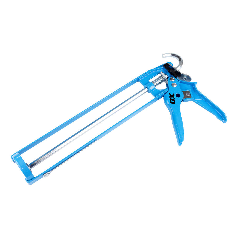 OX 400ml Skeleton Caulk Gun | 10:1 Thrust Ratio