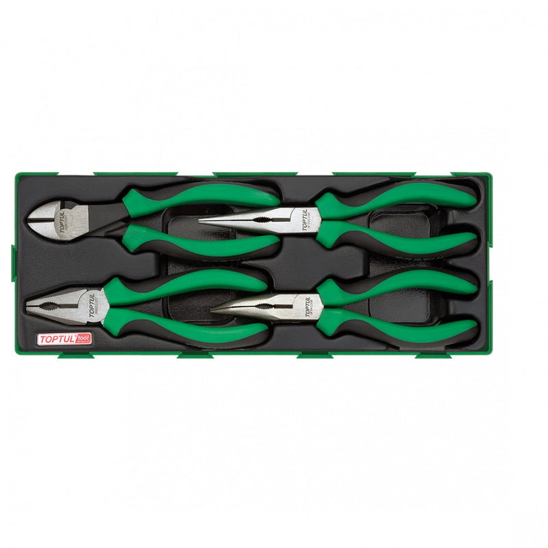 Toptul 281 Piece Roll Cabinet Tool Kit Green