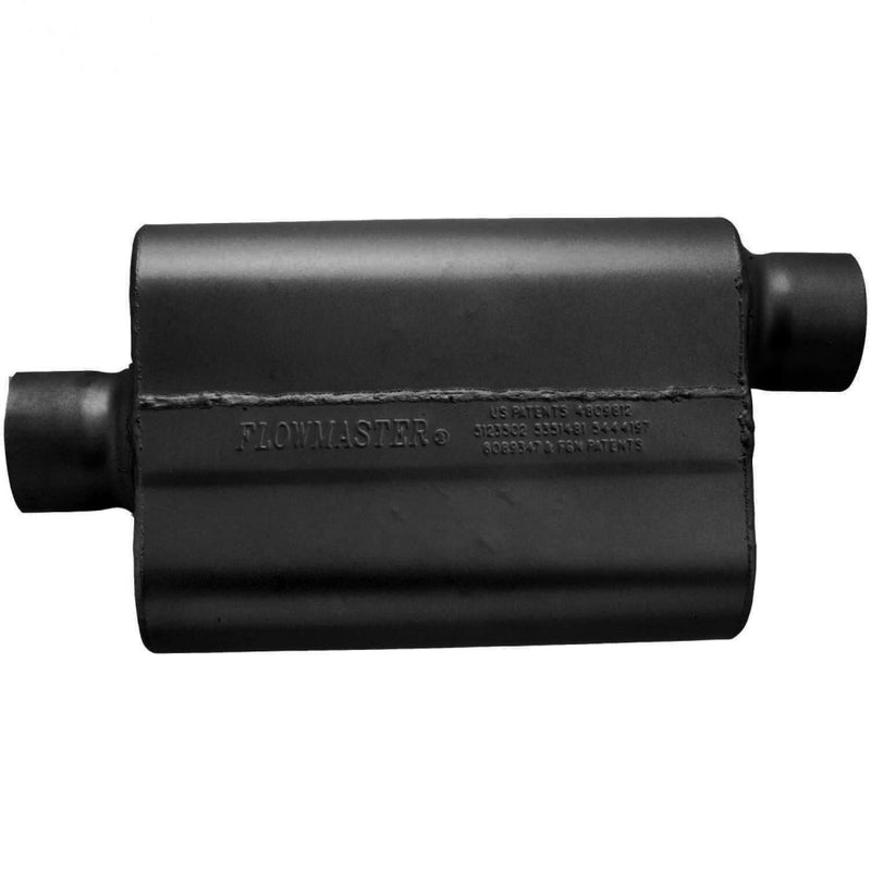 Flowmaster Muffler (40 Series)3.0 Centre In/Offset Out (Delta Flow) Each