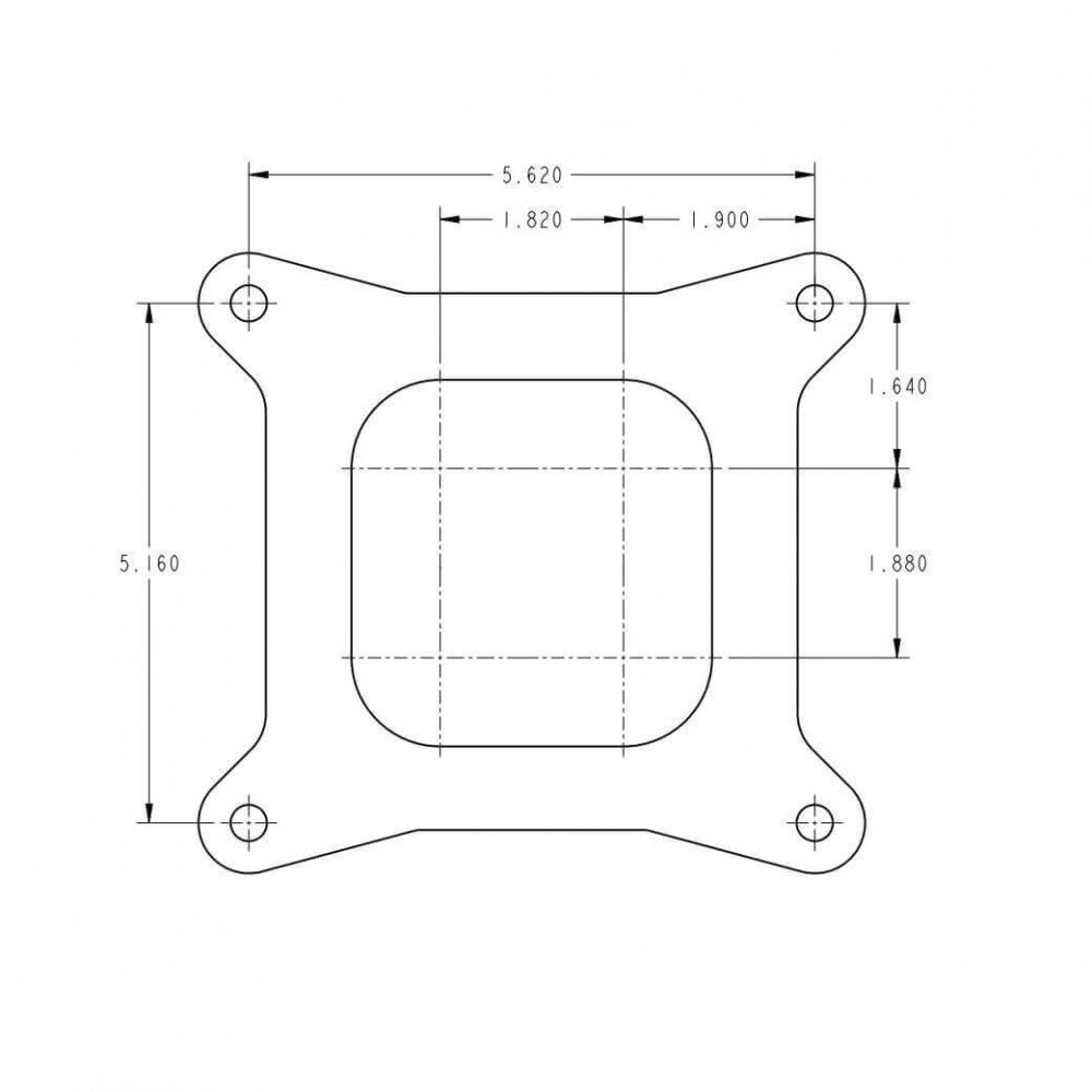 Holley Classic Carburettor 600 CFM – Vacuum Secondary #1850S