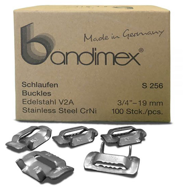 Bandimex S256 Buckles 3/4in (100 Pc)