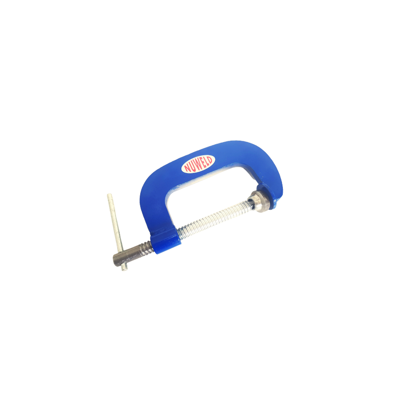 NUWELD G CLAMP 75mm (3") STEEL H/DUTY