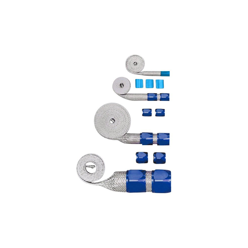 RPC BRAIDED HOSE SLEEVE KIT - BLUE #6677