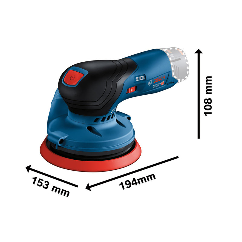 Bosch GEX 12V-125 RO Sander Bare Tool Only