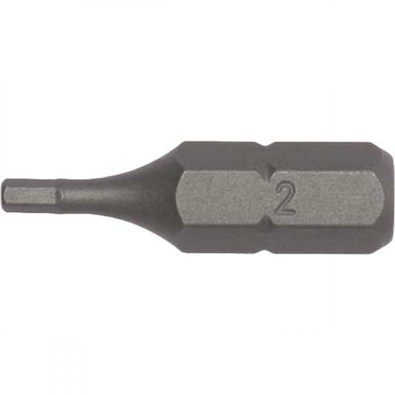 Teng 3Pc 1/4in Hex 6mm Hex Bit x 25mm (L)