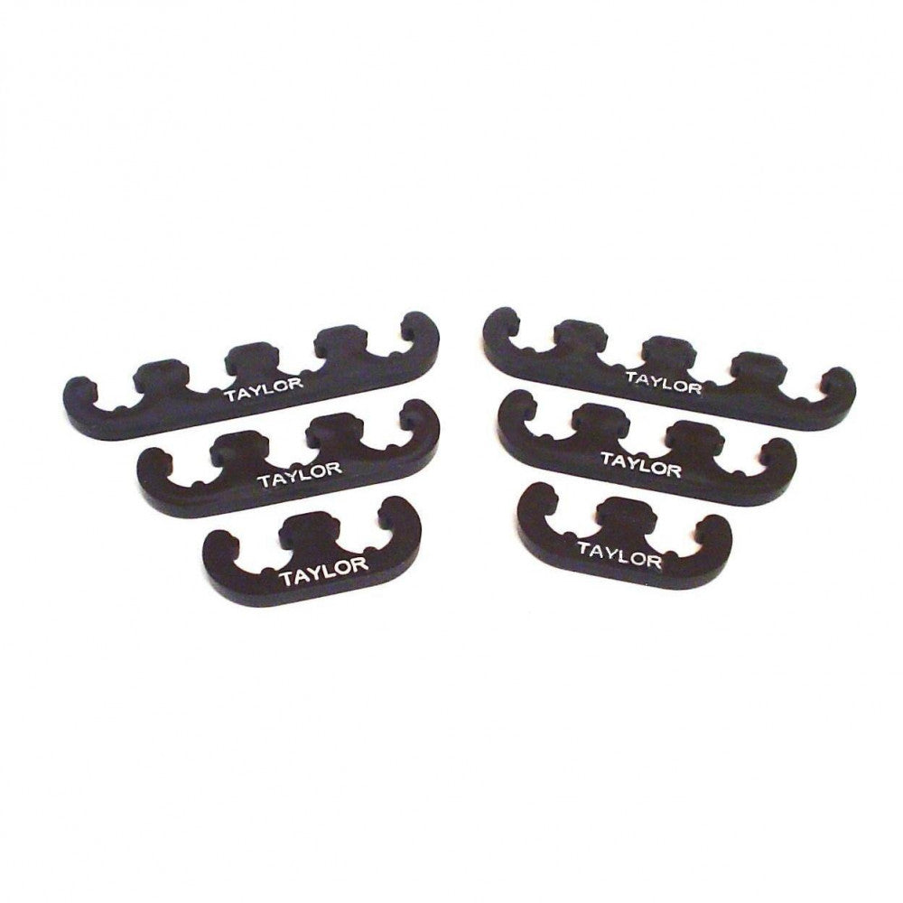 TAYLOR IGNITION HT LEAD SEPARATOR KIT - 8mm CLIP STYLE (BLACK) #42800