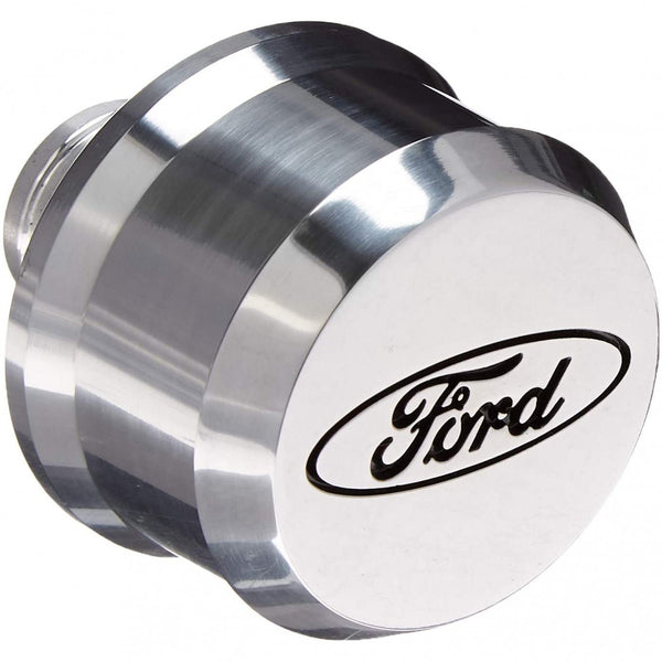 Proform Crankcase Breather Cap ; Ford Racing Polished Die Cast Aluminum#302-438