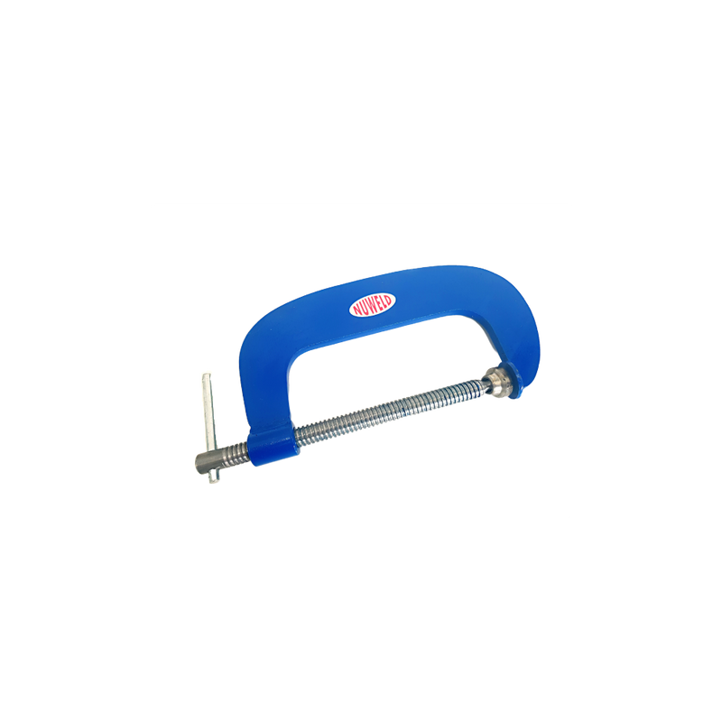 NUWELD G CLAMP 200mm (8") STEEL H/DUTY