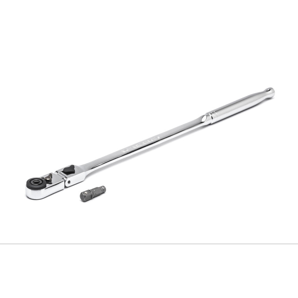 GEARWRENCH 305mm 1/4in. Drive 72T Quick Release Locking Flex Slim Head Ratchet