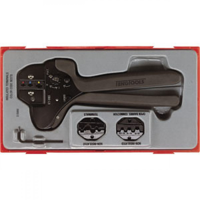 Teng 4Pc Ratchet Crimping Tool Set - Tc-Tray