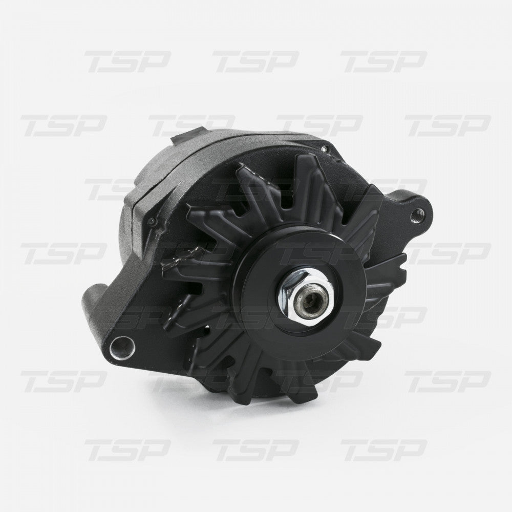 TSP Ford 1G Style 110 Amp All Black Alternator #1031BK