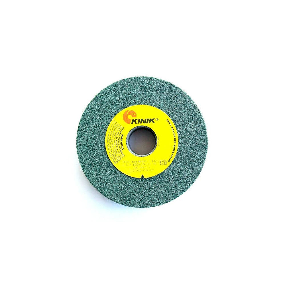 Kinik Bench Grinder Wheel - Green, 205x25 GC90g