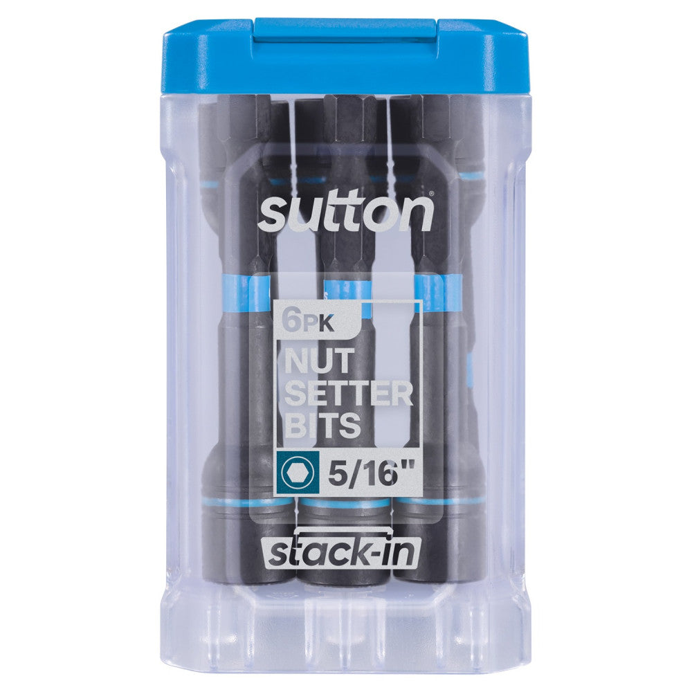 Nutsetter Bit 5/16in 65MM 6 Pack