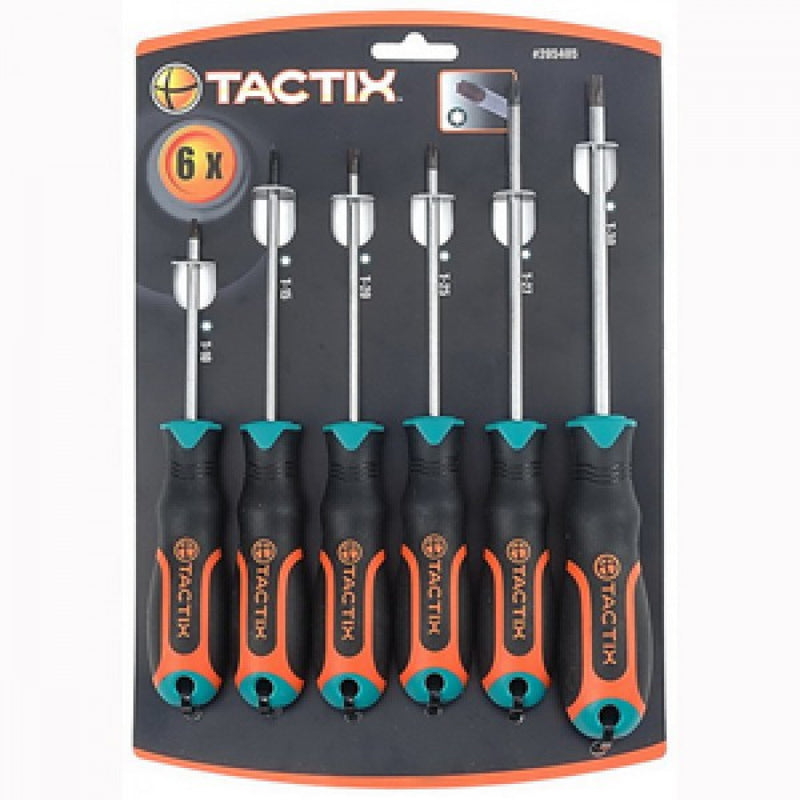 Tactix - Screwdriver 6Pc Set Torx