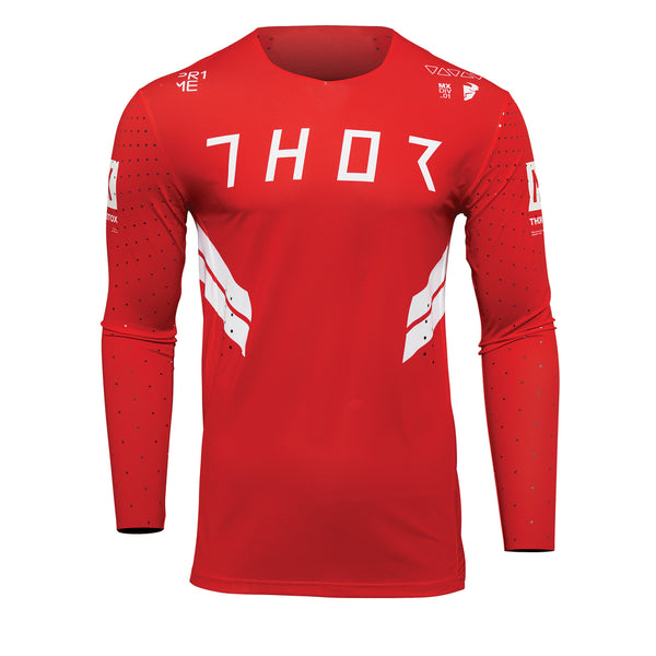 Jersey S22 Thor MX Prime Hero Red/White Size Medium