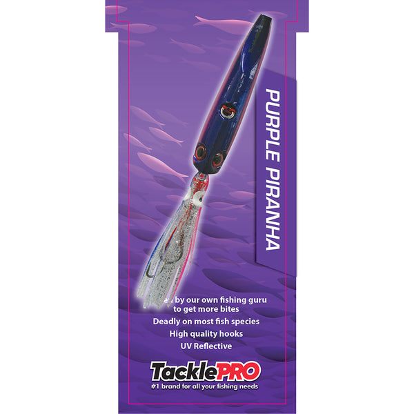 Tacklepro Inchiku Lure 20Gm - Purple Plranha