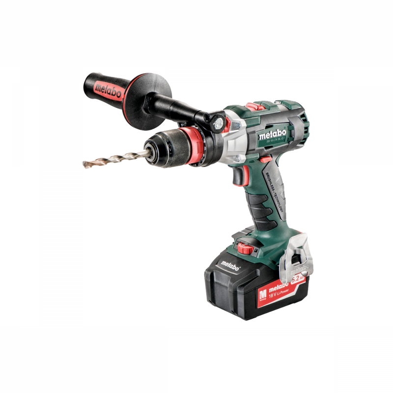 Metabo 18V BL LTX Hammer Drill With Quick Chuck & AntiKickBack 130Nm - BARE TOOL