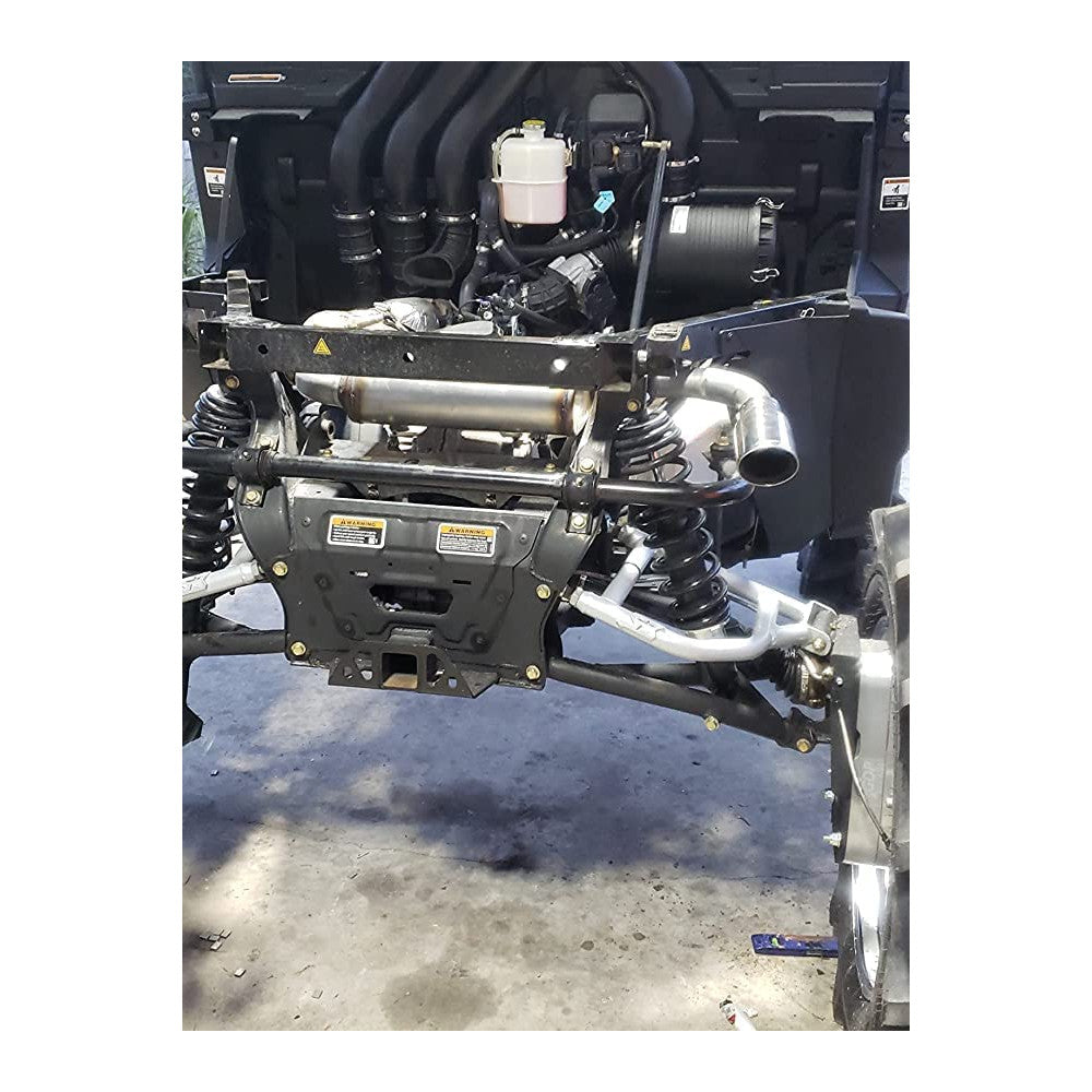 AFTERBURNER Muffler Stainless Steel 3 Inch Offset Centre #ABE43051