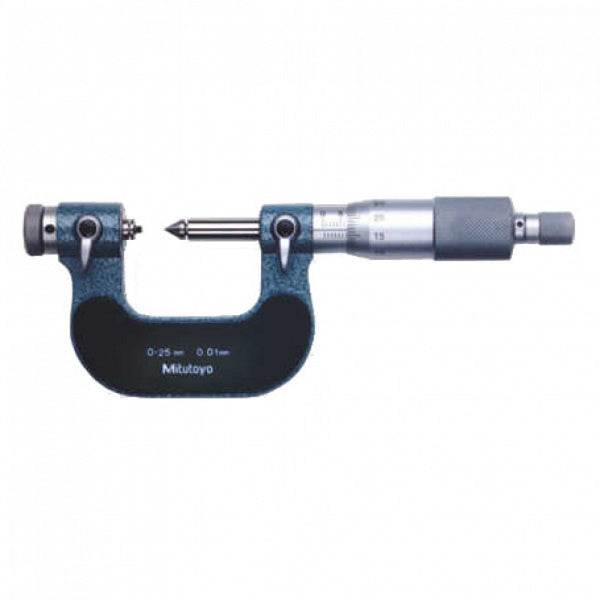 Mitutoyo Outside Micrometer 0-25mm x 0.01mm Screw Thread Micrometer