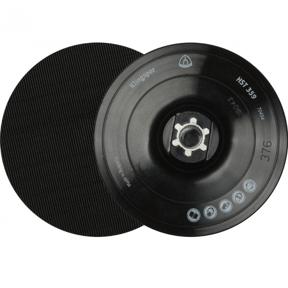 Klingspor HST 359 Backing Pad Self Fastening - 180mm