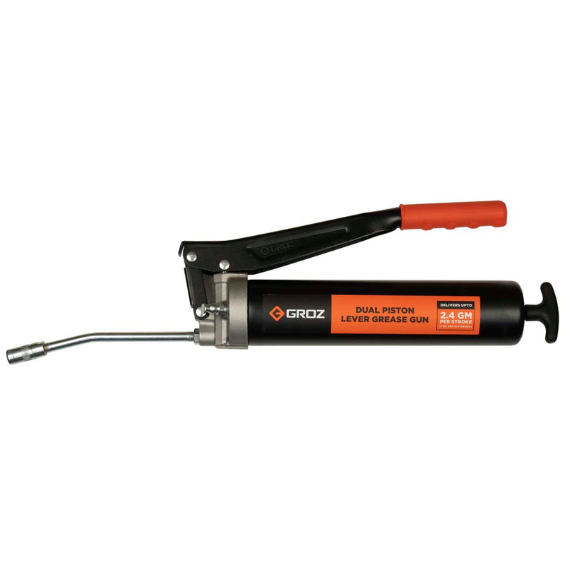 Groz Dual Piston Lever Grease Gun 450Gm