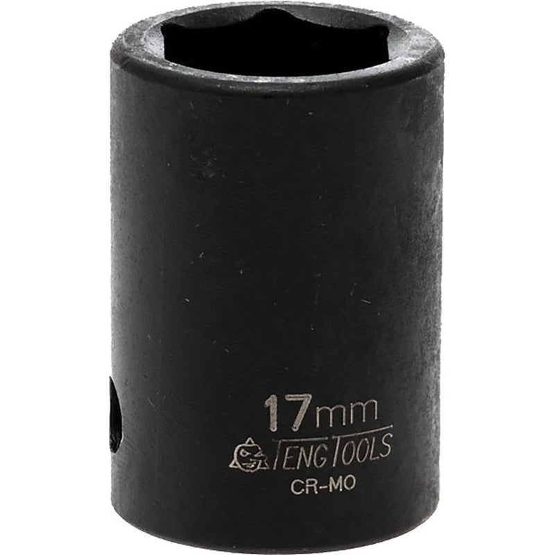 Teng 1/2in Dr. Impact Socket 17mm Ansi