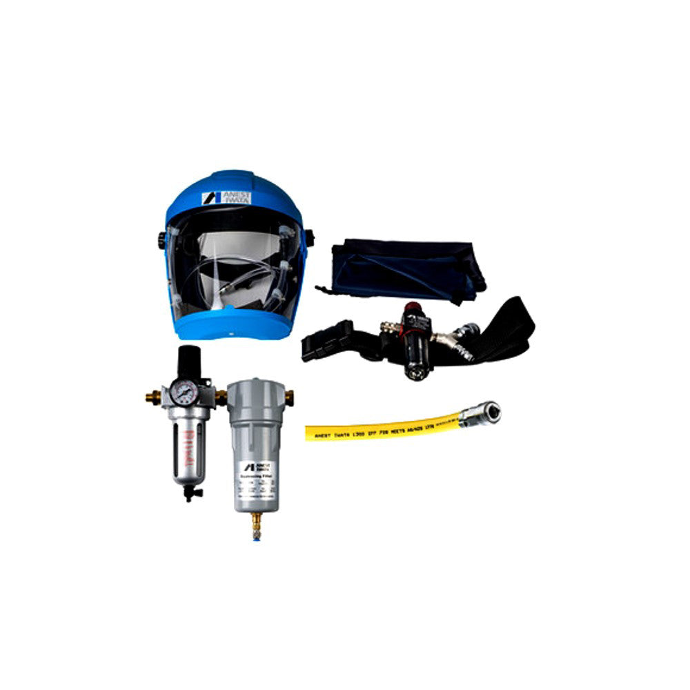 Iwata Airfed Mask Kit - Belt/Reg/2 Stage Filter + 10M Hose