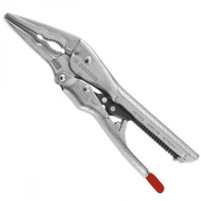 Facom 582.7 Long Nose Automatic Lock-Grip Plier