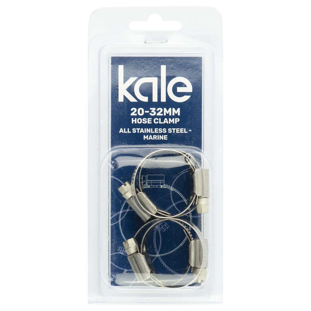 Kale Wd12 20-32mm W4-R (4 Pack) - All Stainless Marine