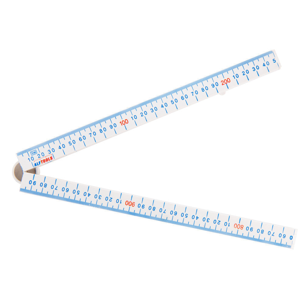 Alf Tools 1 Way Tool 1m Folding Ruler