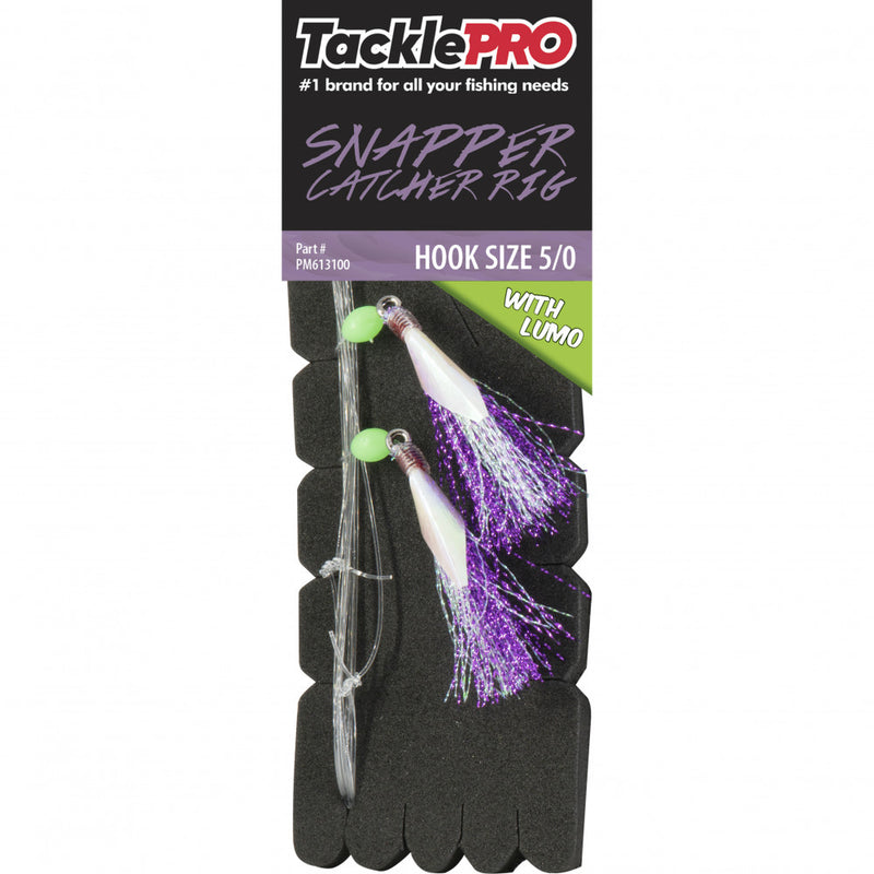 Tacklepro Snapper Catcher Purple & Lumo - 5/0