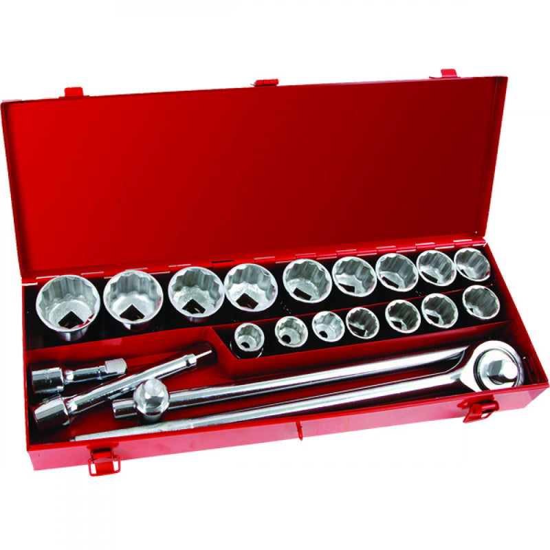 Onsite - 21Pc Socket Set 3/4in Dr - Sae