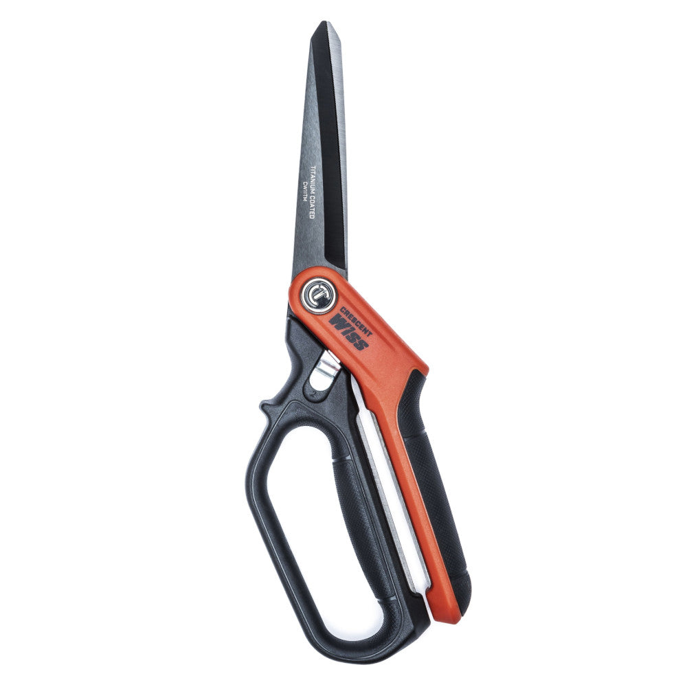 Crescent 11 Heavy-Duty Titanium Coated Single Ring Tradesman Shears