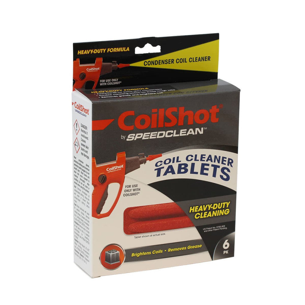 SpeedClean SC-CS-TABS-HD CoilShot Heavy-Duty Coil Cleaner Tablet