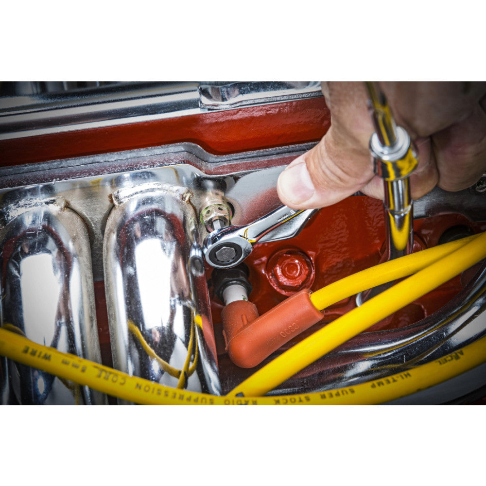 GEARWRENCH Wrench Set Combination Ratcheting Tray MET 12Pc