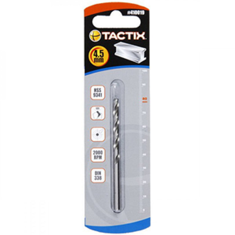 Tactix Hss Twist Drill 4.5mm**