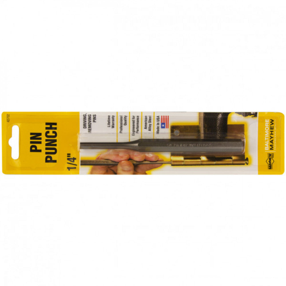 Mayhew Card Pin Punch 150mm x 1/4"