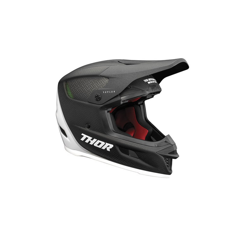 Helmet S22 Thor MX Reflex Carbon Polar Black/White Large #