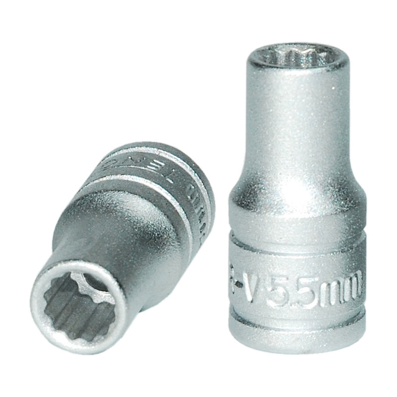 Teng 1/4in Dr. Socket 5.5mm 12Pt