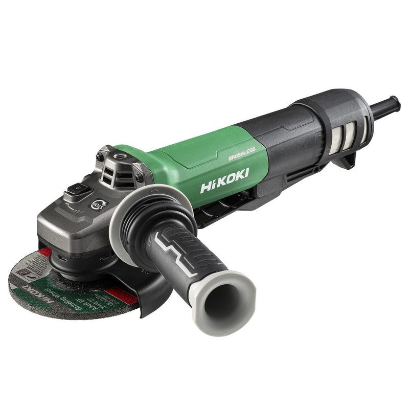 HiKOKI 125mm AC Brushless Grinder 1320W Paddle Slim Body