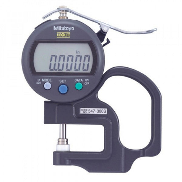 Mitutoyo Thickness Gauge Digimatic .400"/10mm x .0005"/0.01mm