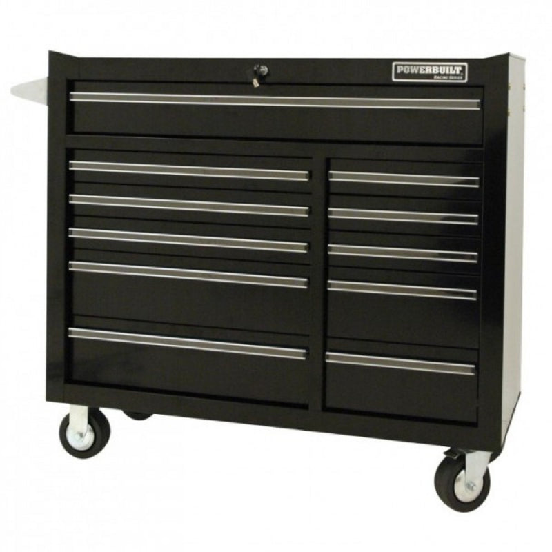 Powerbuilt 11 Dr Lg Roller Cabinet - Racing Black