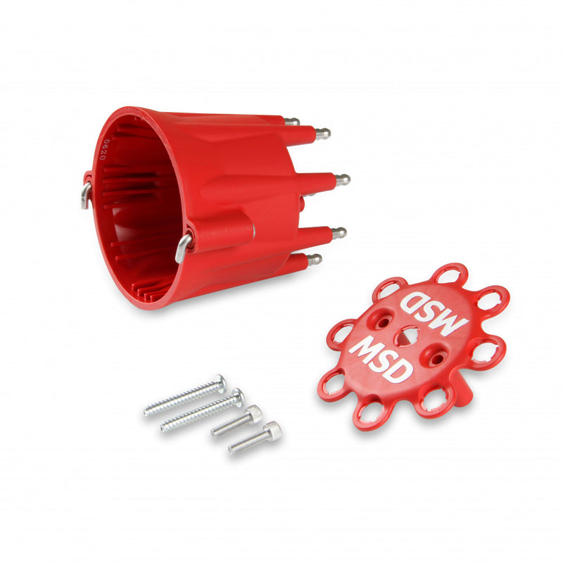 MSD Distributor Cap Chev Tower & Wire Retainer Each