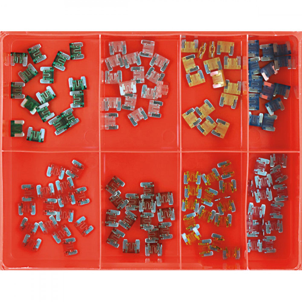 120Pc Low Profile Blade Fuse Assortment - 3-30Amp