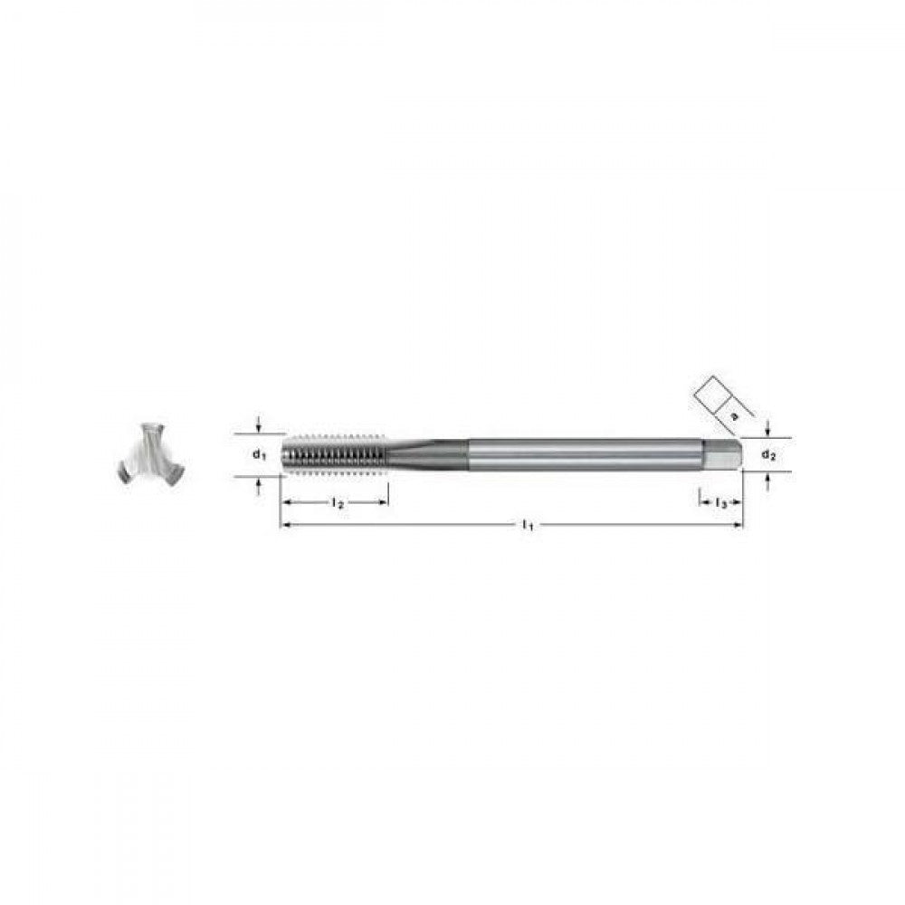 M10 x 1.5 Hss Long Shank Second Tap