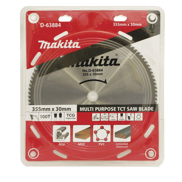 Makita Multi-Material TCT Blade 355mm 100T