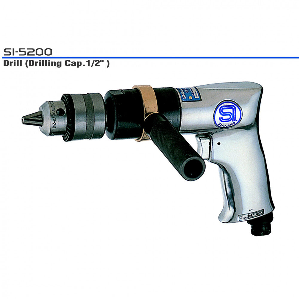 Drill Heavy Duty 13mm 500RPM SI-5200A Shinano