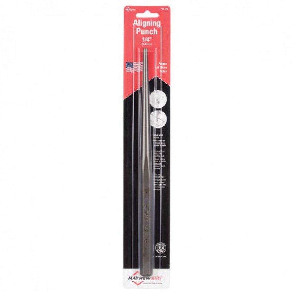 Mayhew Line Up Punch 225mm x 3/16" (Carded)