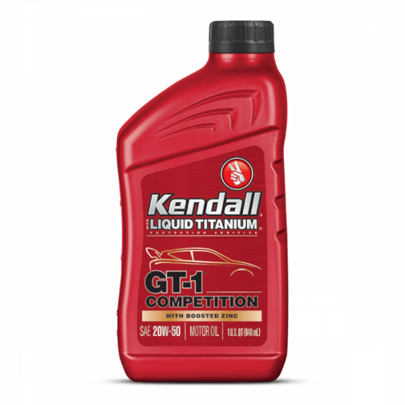 Kendall GT-1 High Performance Engine Oil 20W/50 (1 QUART)